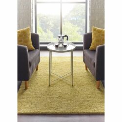 Coll Pure Wool Mustard Rug - Choice of Sizes