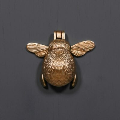 Vintage Bee Door Knocker - Silver or Brass Options