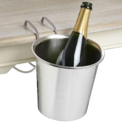 Table Hanging Silver Champagne Wine Ice Bucket