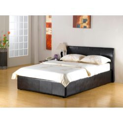 Fudong Modern Faux Leather Storage Bed - Choice of Colours & Sizes