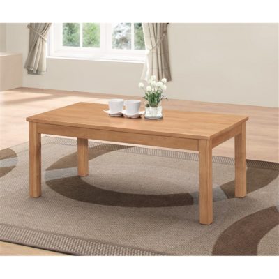 Callie Classic Wooden Coffee Table with a Natural Finish