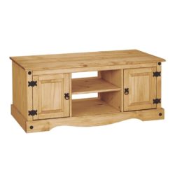 Conway Large Wooden TV Cabinet Unit in Solid Pine Wood