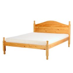 Valentine Pine Wood Bed - Available in a Choice of Sizes