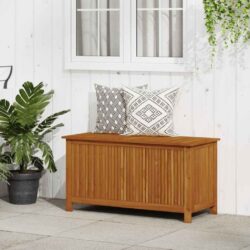 Acacia Wooden Garden Storage Box - Choice of Sizes