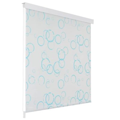 Bubble Design Shower Roller Blind - Available in a Choice of Sizes