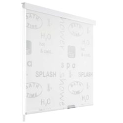 Splash Design Shower Roller Blind - Available in a Choice of Sizes