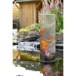 Acrylic Garden Pond Fish Viewing Tower