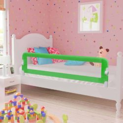 Green Polyester Toddler Safety Bed Rail