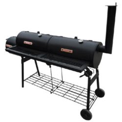Extra Large Black Outdoor Smoker BBQ Oven