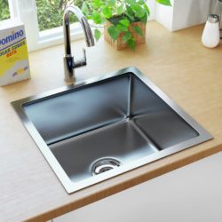 Handmade Stainless Steel Square Kitchen Sink