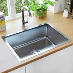 Rectangular Single Stainless Steel Kitchen Sink