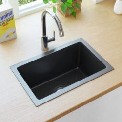 Modern Small Black Kitchen Sink