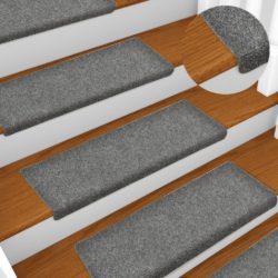 Rectangular Carpet Stair Mat Treads 65x25cm