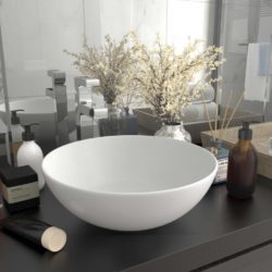 Round Ceramic Bathroom Basin Sink