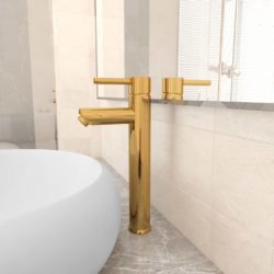 Modern Style Gold Basin Sink Mixer Tap