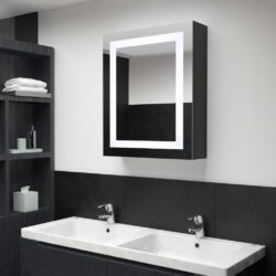 Esme Mirrored Bathroom Cabinet with Light - 50x70cm