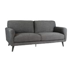 Agnew Modern 3 Seater Sofa in Pewter Grey