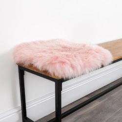 Luxury Square Sheepskin Chair Pad - Choice of Colours