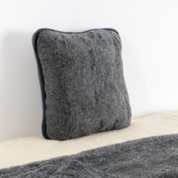 Luxury Merino Wool Cushion - Cream, Grey or Black