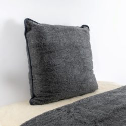Luxury Merino Wool Extra Large Cushion - Grey, Cream or Black