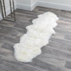 Large Genuine Sheepskin Rug - Available in a Choice of Colours
