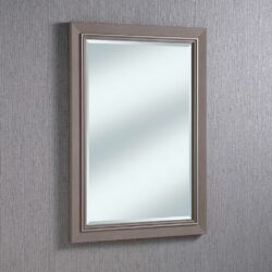 Francisco Classic Light Grey Mirror - Choice of Sizes