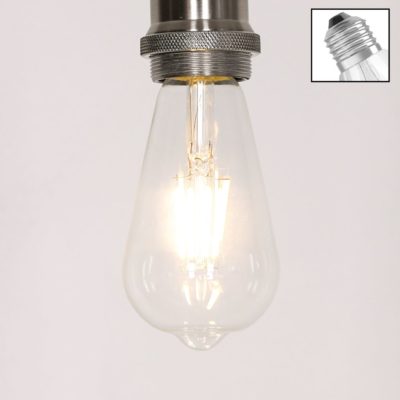 Teardrop Screw Fit Vintage Light Bulb - 4 Watt