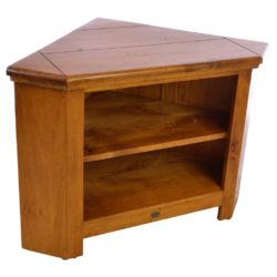Ellory Corner TV Cabinet in Solid Wood
