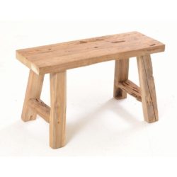 Rustic Solid Teak Wood Bench Seat - Available in a Choice of Sizes