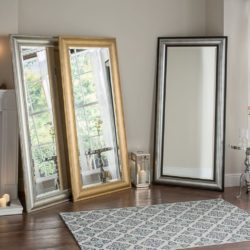 Sicily Large Decorative Mirror in Gold, Silver or Black - Choice of Sizes