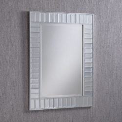 Geddes Wall Mirror with Bevelled Edge Detail - Choice of Colours & Sizes