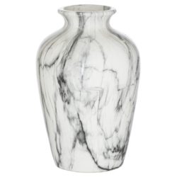 White Marble Effect Vase