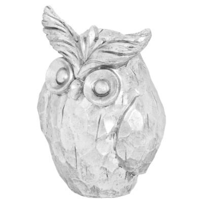 Oliver The Silver Owl Ornament - Choice of Sizes