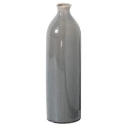 Columbia Collection Large Tall Bottle Vase with Crackle Glaze