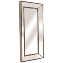 Augustin Bevelled Wall Mirror with Vintage Style Glass