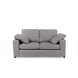 Sandford Modern 2 Seater Grey Sofa in Smoke Grey