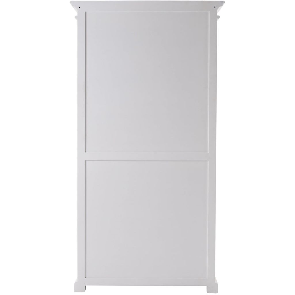 Halifax Range Classic White Display Cabinet with Double Glass Doors