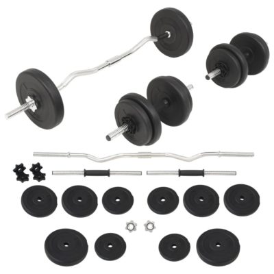 Barbell Weights & Dumbbell Weights Set - 30kg