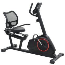 Magnetic Recumbent Exercise Bike with Chair Seat & LCD Display