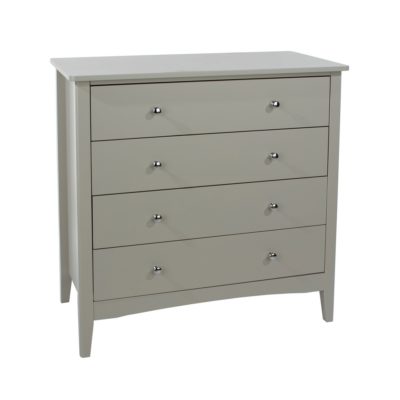 Bedford Grey Chest of 4 Drawers