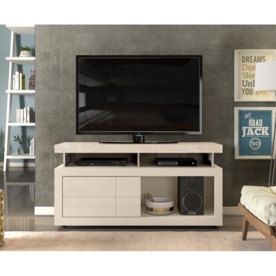 Camden Large Modern Chunky TV Cabinet - Choice of Colour Options