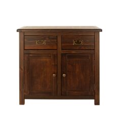 Baltimore Colonial Dark Wooden Sideboard with Drawers in a Deep Oak Finish
