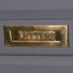 Polished Brass Door Letter Plate - Choice of Sizes