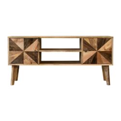 Shirin Modern Wooden TV Cabinet with Two Tone Design