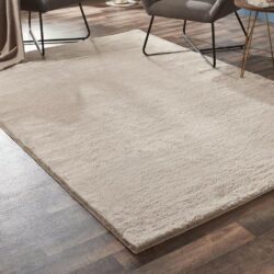 Madden Faux Washable Beige Fur Rug - Choice of Sizes