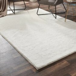 Madden Faux Washable Cream Fur Rug - Choice of Sizes