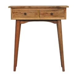 Torsten Small Wooden Console Table with 2 Drawers