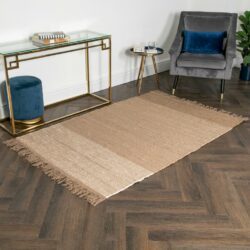 Natural Jute Rug with Beige Tones - Choice of Sizes