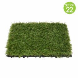 Prime Artificial Grass Tiles - Pack of 22