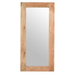 Bearwood Rustic Chunky Wooden Mirror